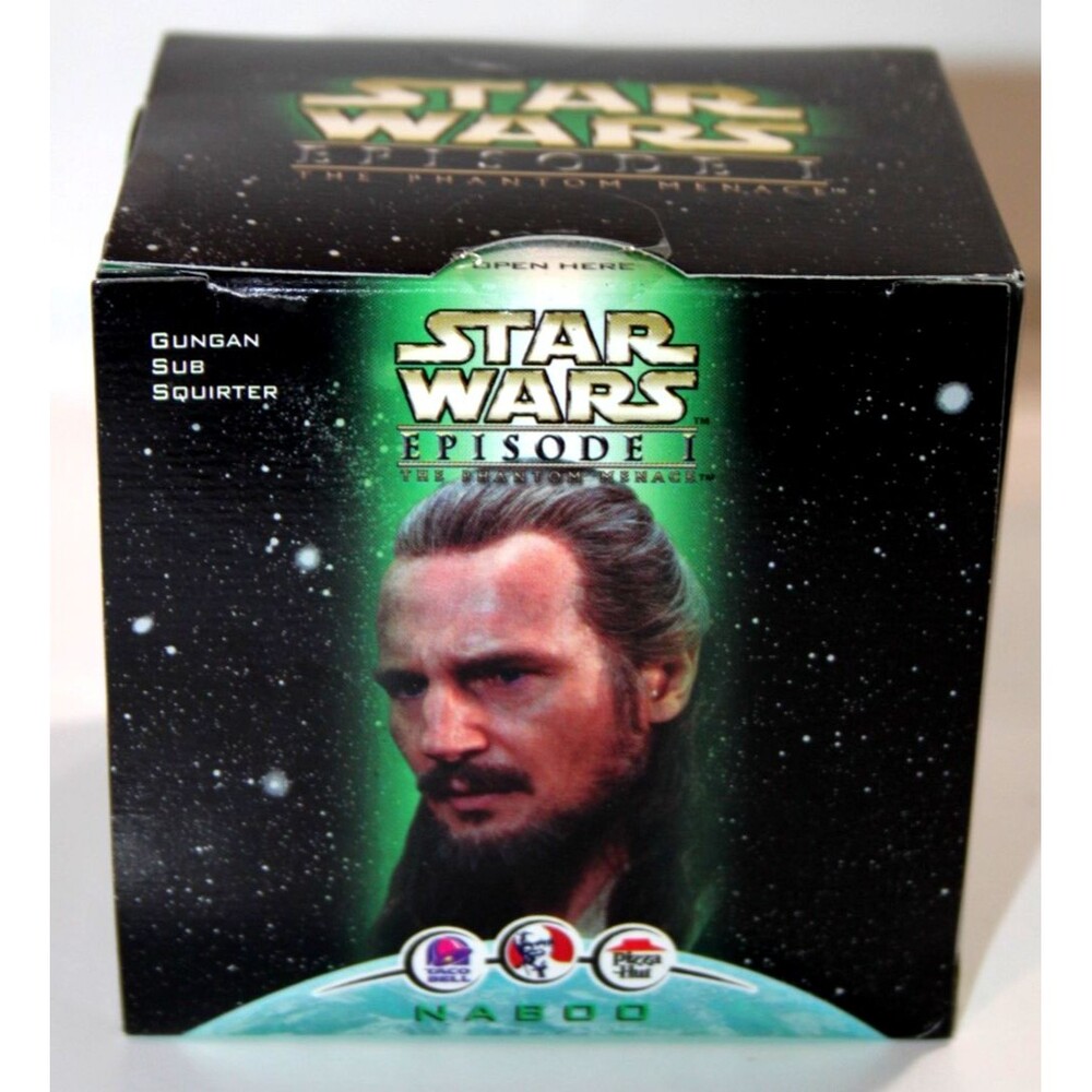 Star Wars Episode 1 Gungan Sub Squirter Naboo KFC Taco Bell Pizza 1999 Sealed